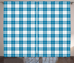 Scottish Checkered Curtain