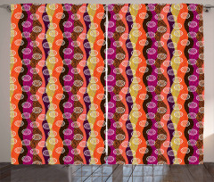 Colorful Style Curtain