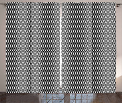 Checkerboard Texture Curtain
