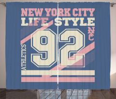 New York City Life Style Curtain