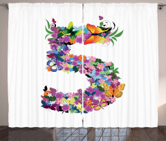 Floral Spring 5 Years Curtain
