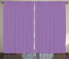 Purple Japanese Wave Curtain