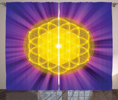 Flower of Life Curtain