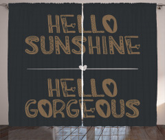 Hello Sunshine Curtain