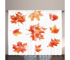 Canadian Foliage Maple Curtain