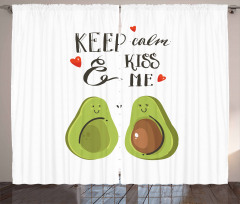 Avocado Lovers Curtain