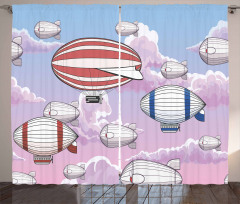 Zeppelins in the Sky Curtain