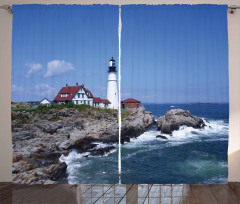 Lighthouse House on Rock Curtain