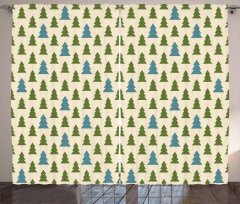 Fir Trees Curtain