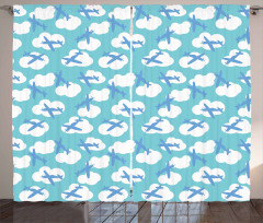 Baby Boy Playroom Curtain