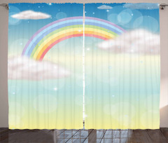 Semi Circle Style Rainbow Curtain