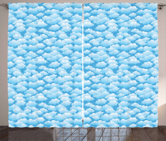 Puffy Cumulus Formation Curtain