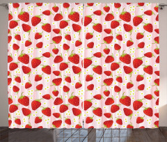 Summer Fruit Snacks Curtain