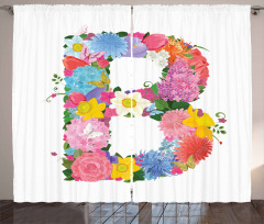 Romantic ABC Sign Curtain