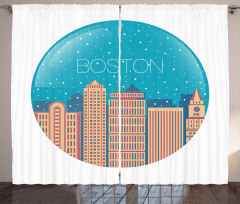 Snow Globe Inspiration Curtain