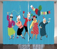 Mature Ladies Dance Curtain