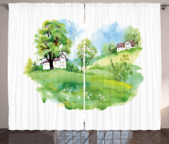 Rural Life in the Nature Curtain