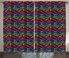 Hundreds of Tiles Curtain