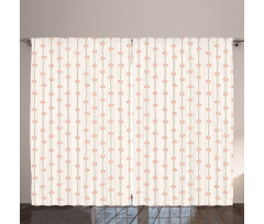 Leafless Branches Flower Curtain
