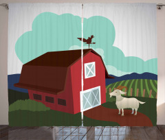 Rural Farmland Crop Bovine Curtain