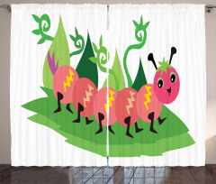 Strolling Animal Curtain