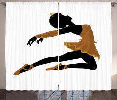 Ballerina Tutu Pointe Curtain