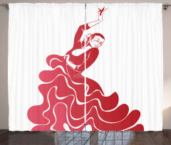 Flamenco Performance Curtain