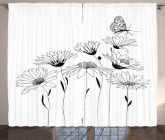 Sketch Fauna and Flora Curtain