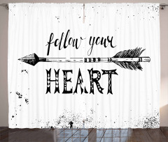 Follow Your Heart Curtain