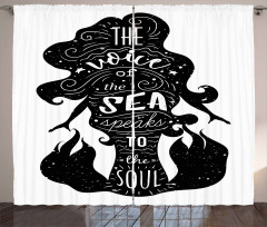 Voice of Sea Soul Curtain