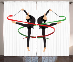 Olympic Sports Theme Curtain