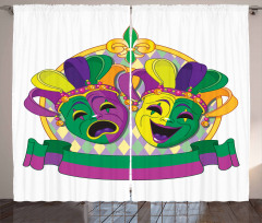 Comedy and Tragedy Curtain