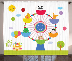 Nursery Animals Curtain