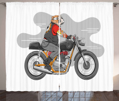 English Bulldog Bike Curtain