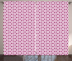 Retro Style Little Spots Curtain