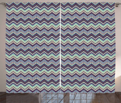 Chevron Tile Curtain