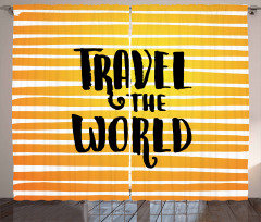 Travel the World Exploration Curtain