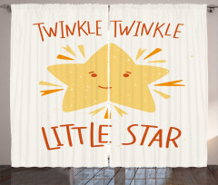 Twinkle Twinkle Little Star Curtain