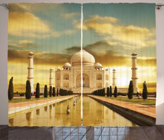 Taj Mahal Photography Curtain