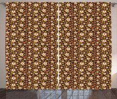 Autumn Season Nature Concept Curtain