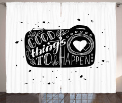 Things to Happen Words Curtain