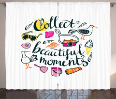 Collect Memories Curtain