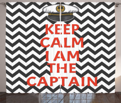 Keep Calm I am Captain Curtain