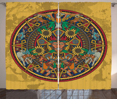 Symbolic Medallion Curtain