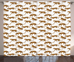 Exotic Animal Design Curtain