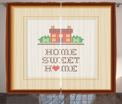 Handcraft House Curtain