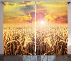 Anther Field Sunset Curtain