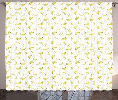 Tropical Fruit Exotic Food Curtain