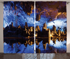 Cave Formation Reflection Curtain