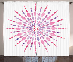 Tribal Folklore Boho Curtain